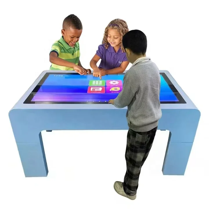 Factory  windows  32/43/55 inches HD touch screen game android  kids digital signage multi smart touch table for Kids or Teens