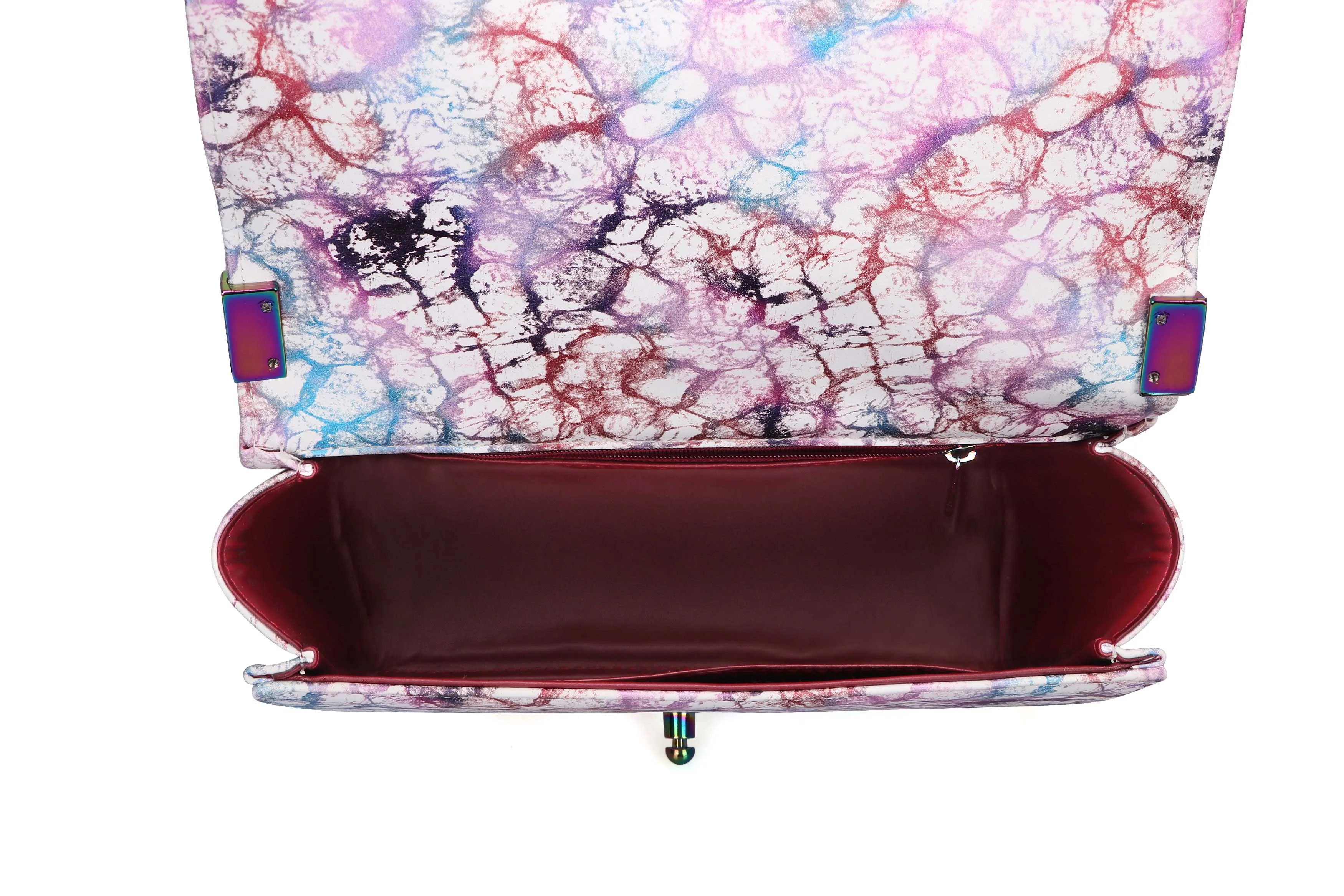 Amazon Trendy Custom Brand Designer Bag 2020 Handbags Women Leather Marble Purses