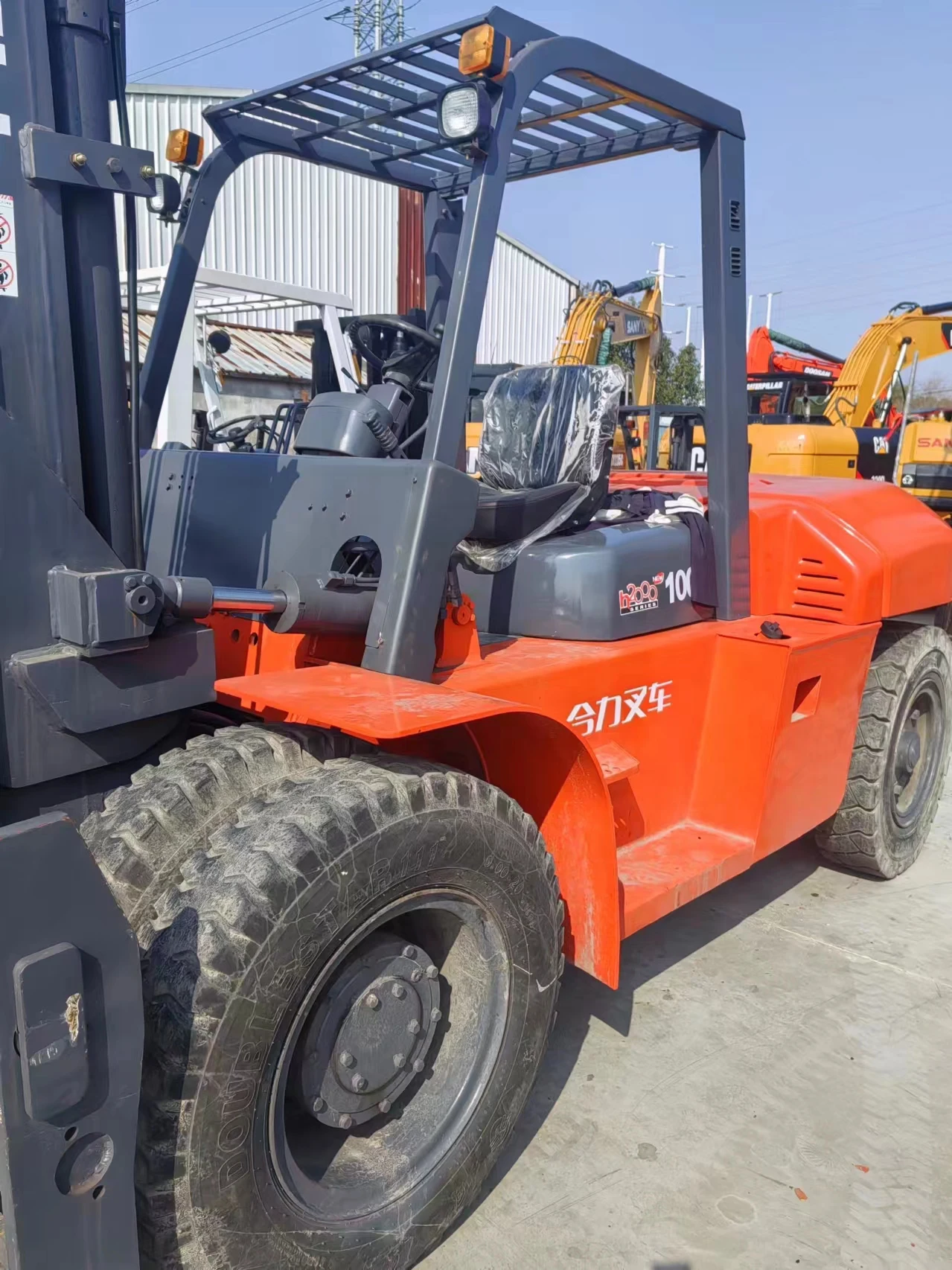 freeship High Quality Heli 10T Forklifts CPCD100 Great Logistic Equipment cheap original Truck new/used second hand forklift EPA