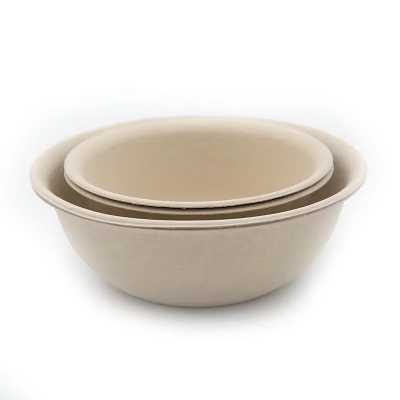 Factory direct sales 100% biodegradable environmentally friendly safe microwave oven refrigerator bamboo fiber disposable bowl