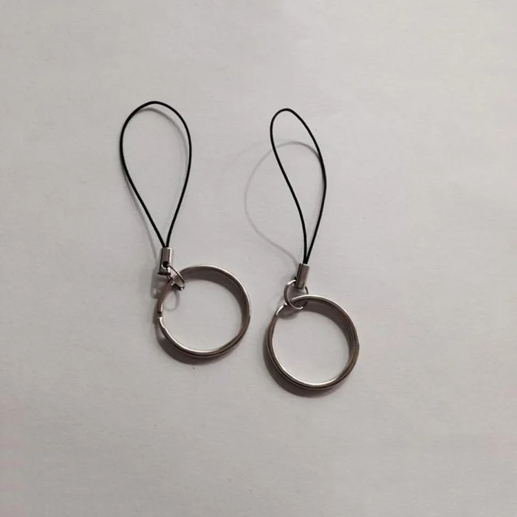 Keychain Making Kit Acrylic Keychains Tassel Pendant Split Key Chain Rings