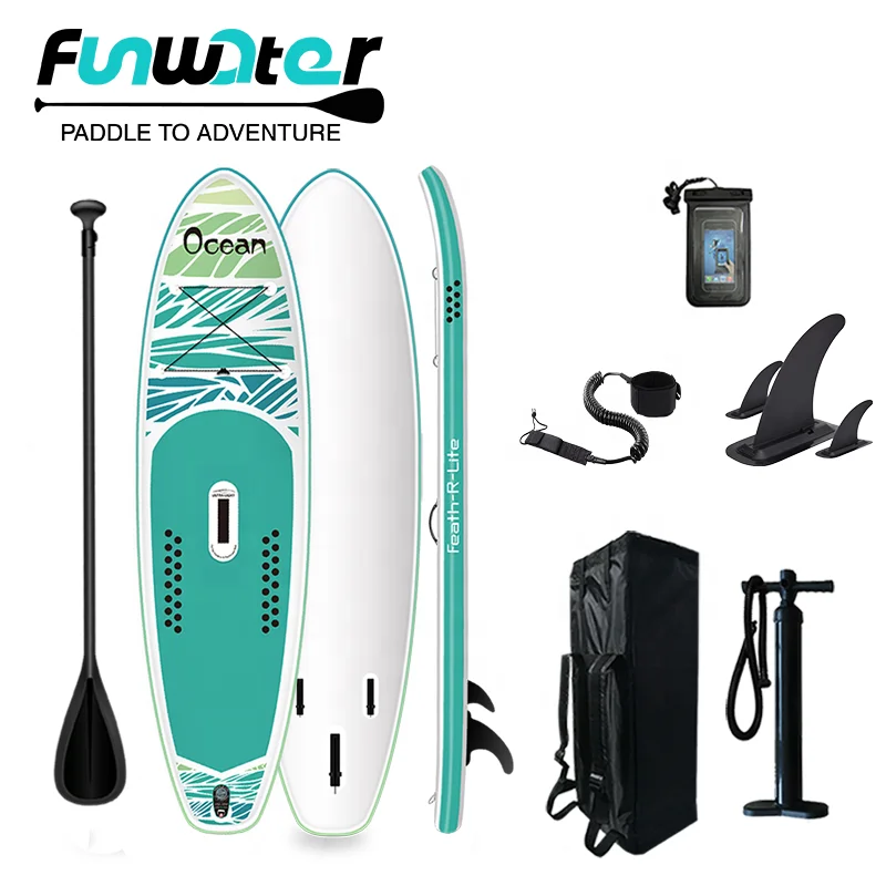 FUNWATER Drop Shipping surfing surfboard stand up paddle board sup board wholesale stand up surfboard