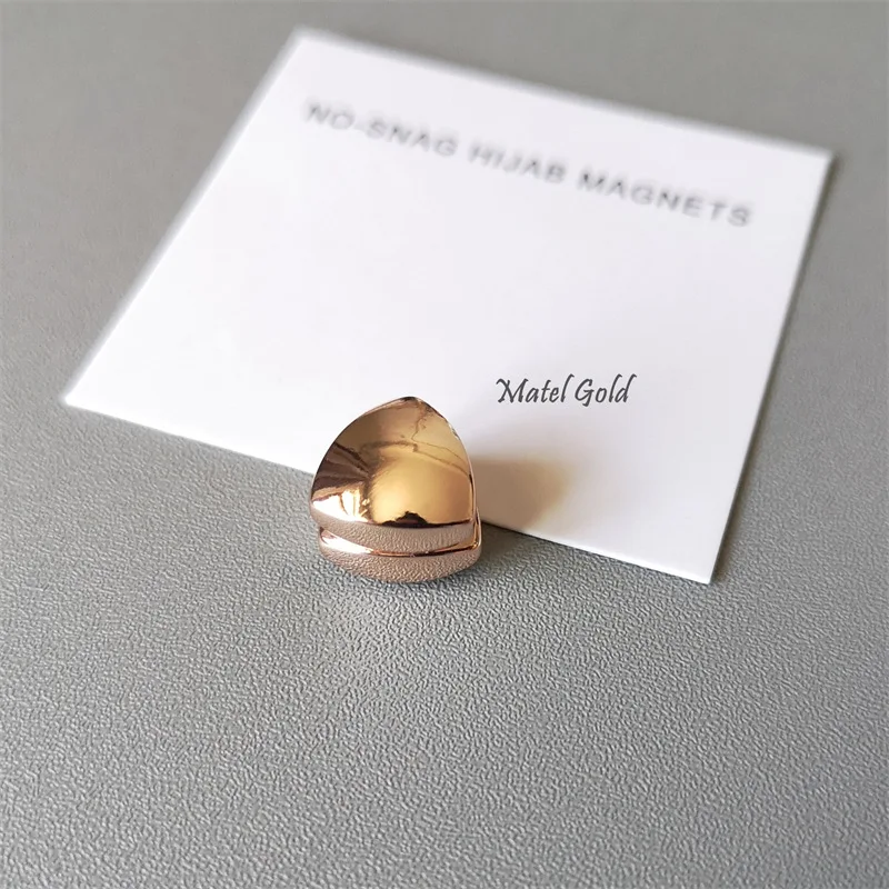New arrival Custom Made Logo Magnetic Pins For Muslim Women Hijab Wear Magnetic Brooches