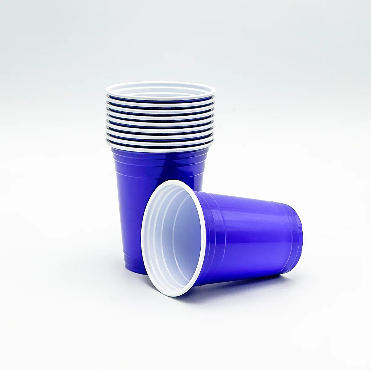 Hot Picks Colorful Plastic 16oz Disposable One Time Use Drinking Cup Series