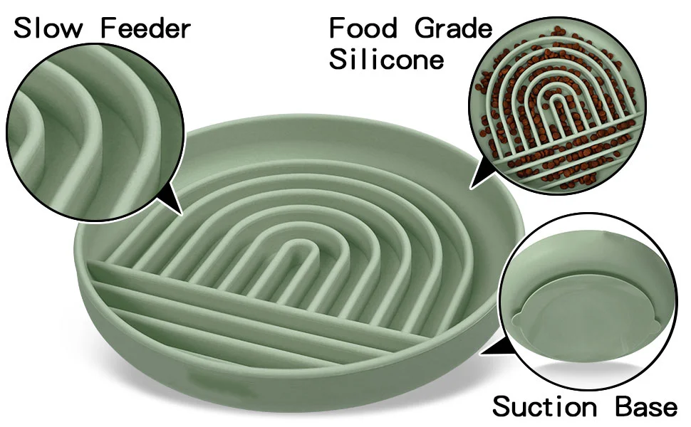 Fun Maze Feeder: New Design Slow Feeding Dog Bowl for Healthier Meals