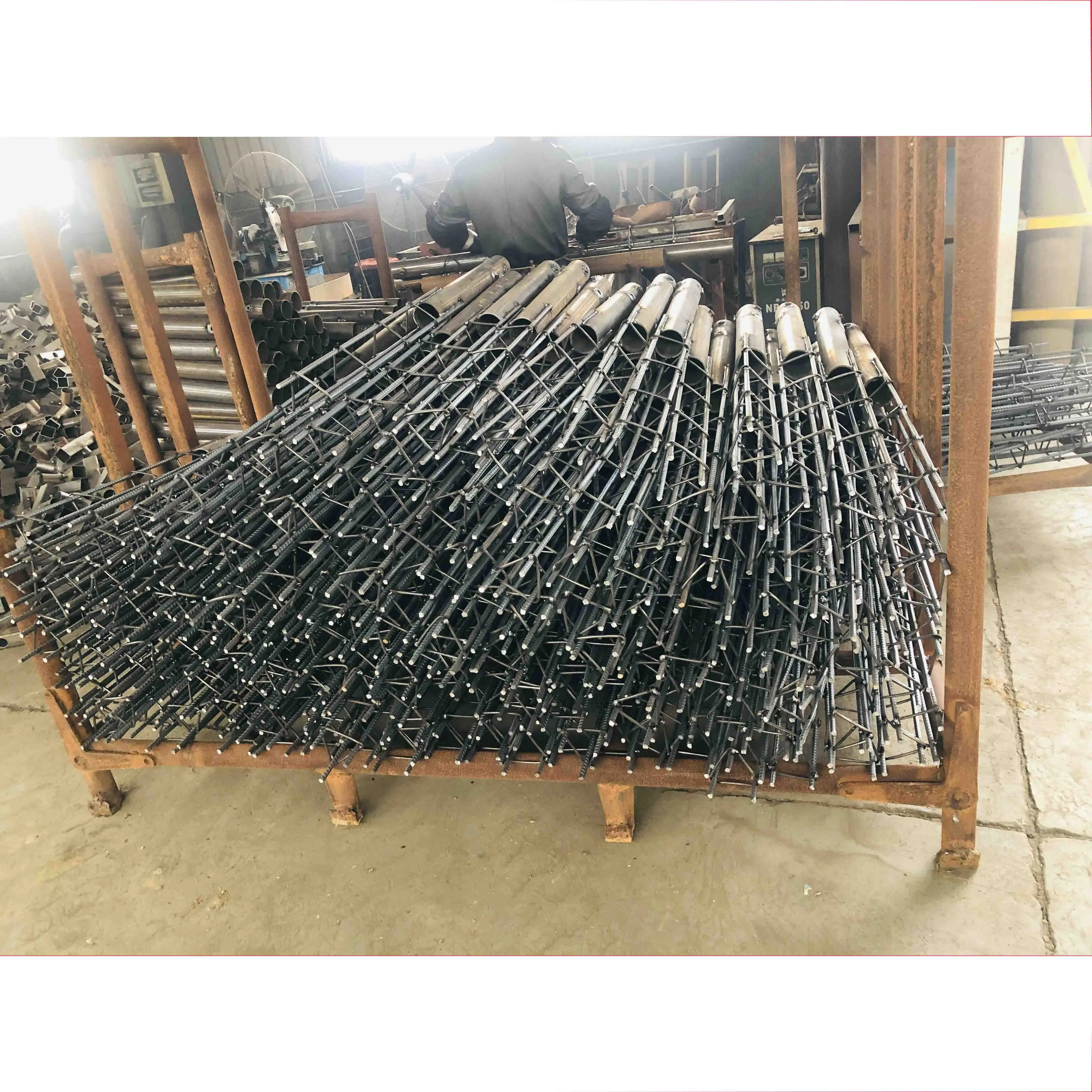 ISO9001:2015 Certificate High strength Ground screw pile anchor for foundation