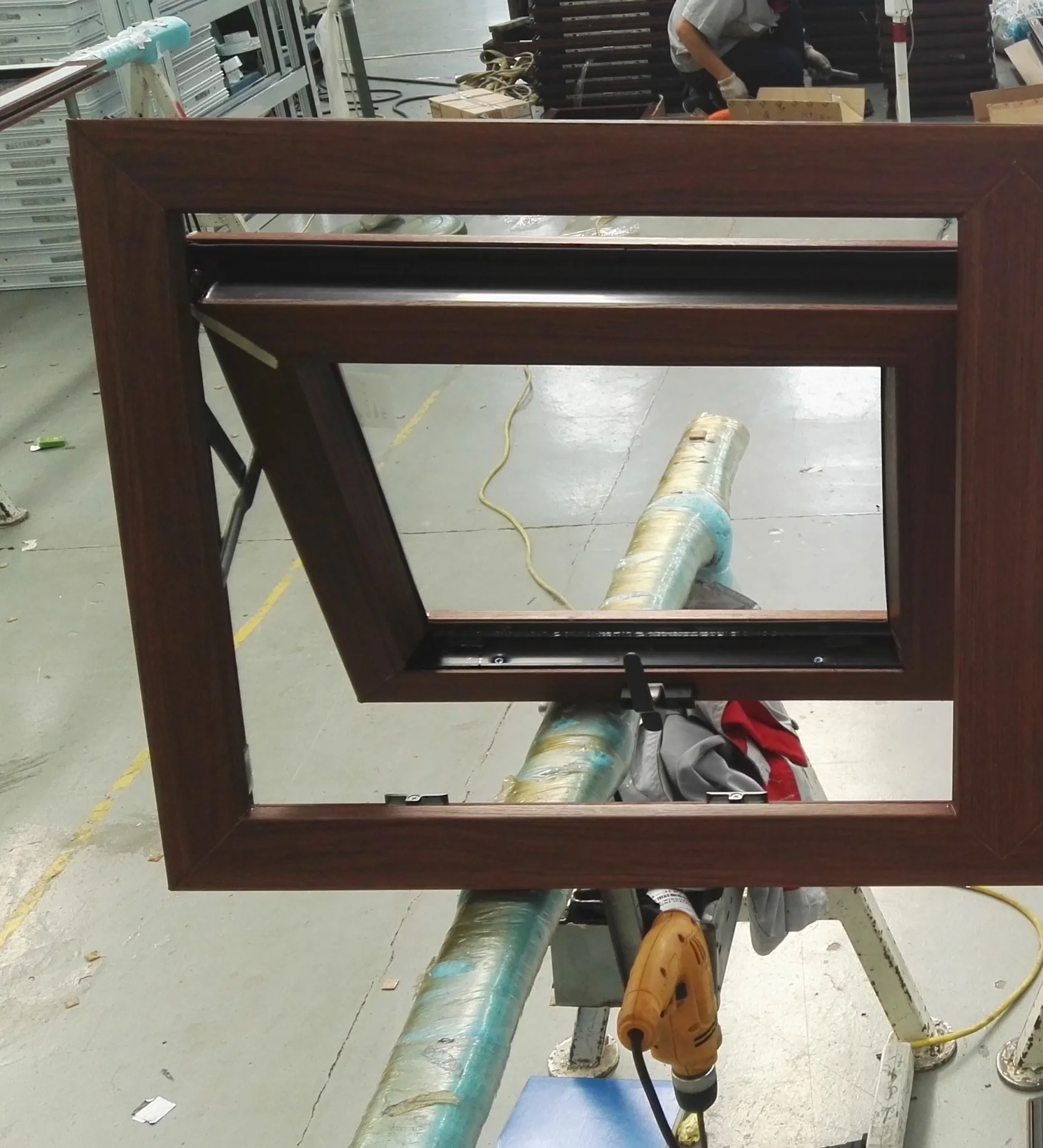 house window pvc upvc double glaze glass window factories