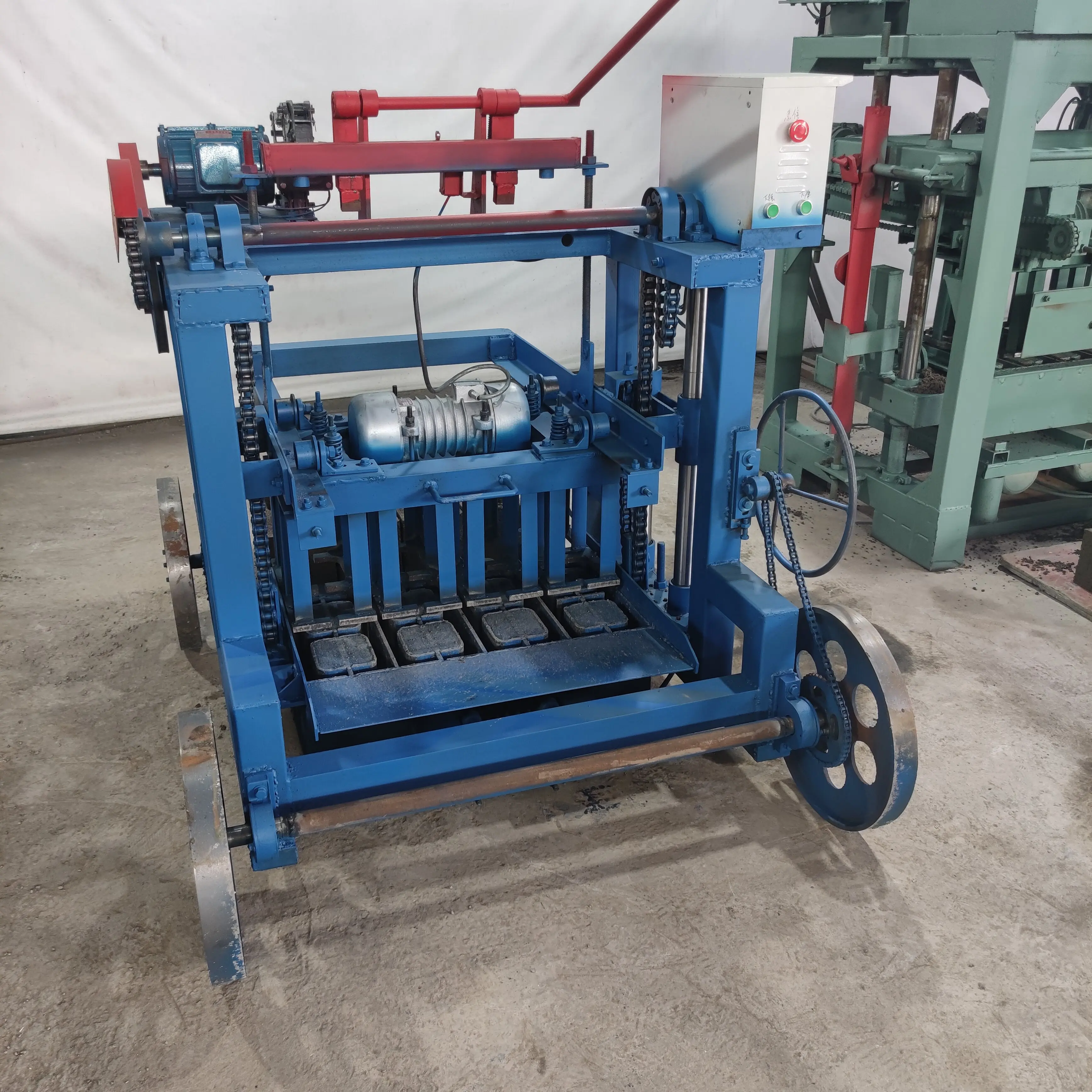 plastic brick mould making machine hydraform brick making machine price automatic clay brick making machine
