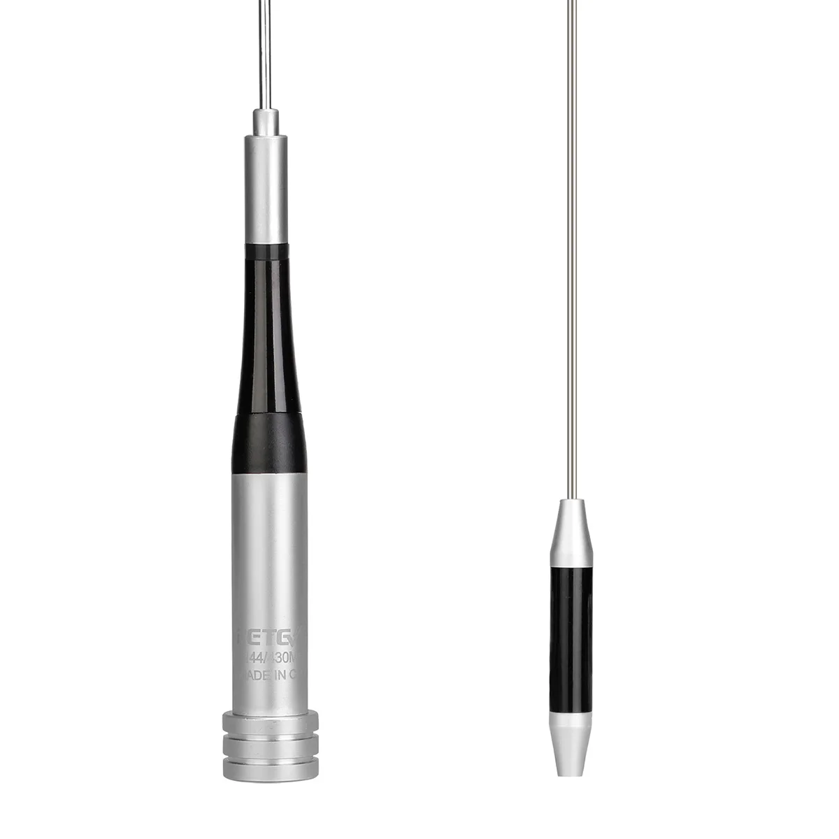 High Quality Silver Stainless Steel Spring VHF/UHF Antenna For Amateur Car Radio Mobile/Station Retevis MA07