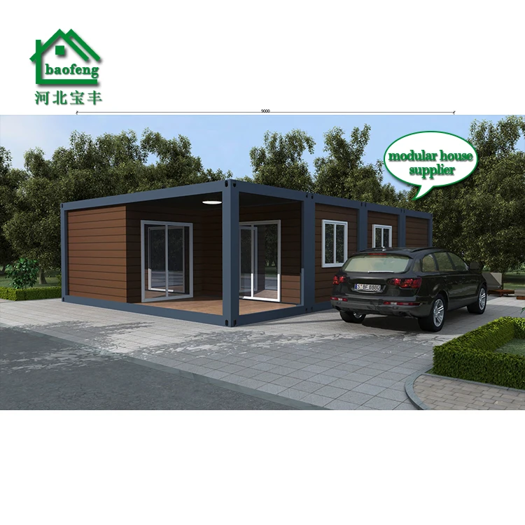 ISO9001 certification flat pack collapsible 20ft container houses to Myanmar 2 Bedroom Home Container
