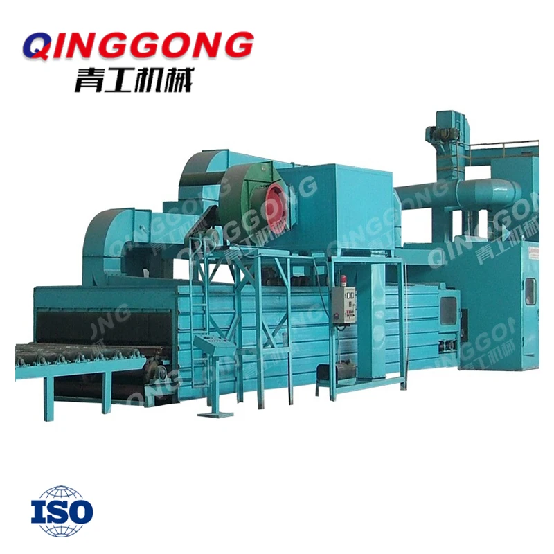 Good quality surface treatment equipment with painting and shot blasting machine steel plate preservation line