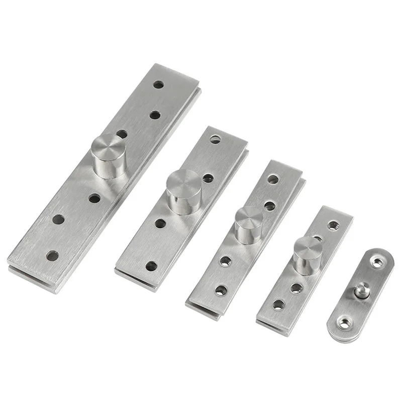 Factory 360 Degree Rotation Axis Rotating Hinges Location Shaft Up and Down Door Hidden Pivot Hinge Stainless Steel