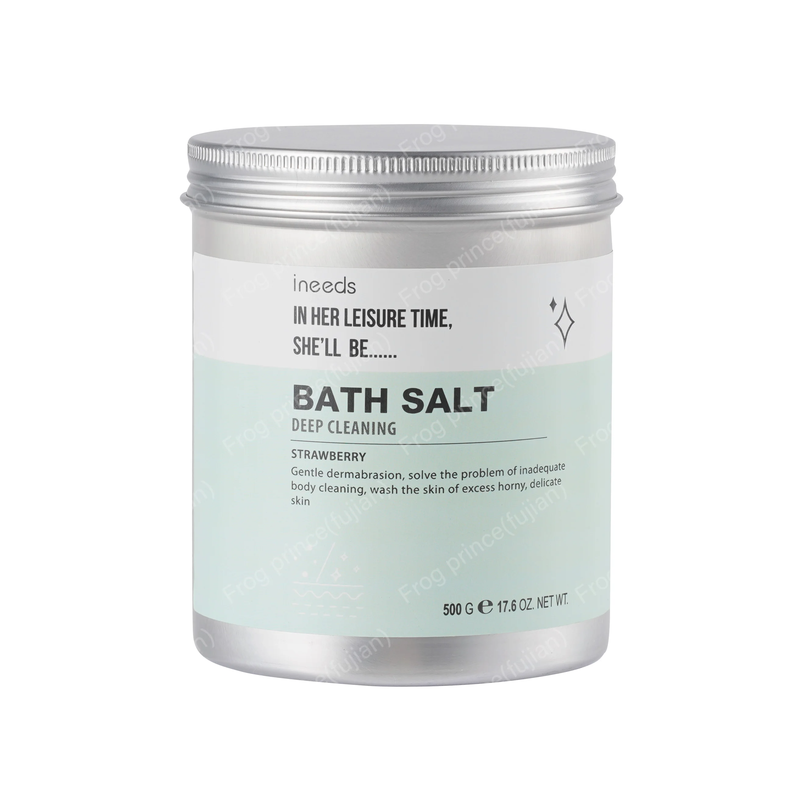 Customized Enviroment Eco-Friendly 260ml Deep Cleansing Clay Face Mask in Aluminum Bottle