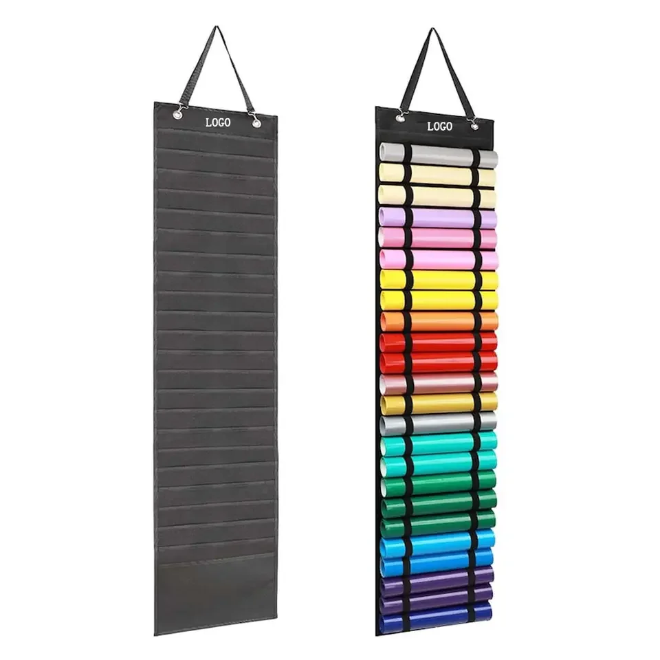Durable Vinyl Roll Holder Vinyl Roll Storage Rack Gift Wrap Organizer