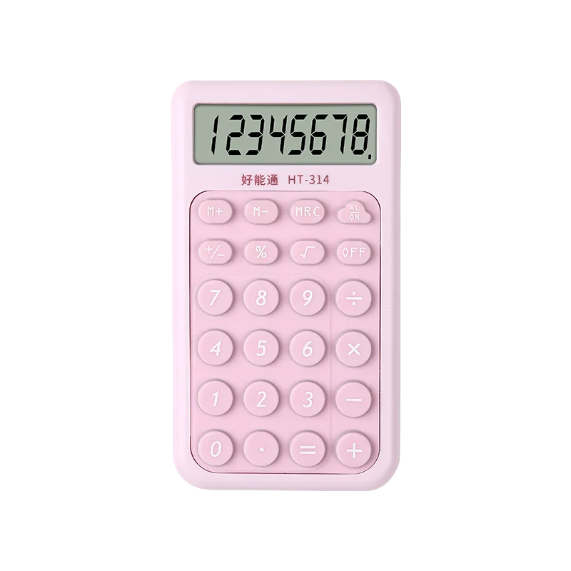 Wholesale Toast Mini Calculator LCD Display Calculator Student Supplies Learning Stationery Mini Electronic Gift Calculator