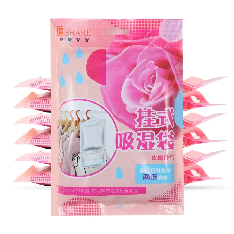
Closet hanging moisture absorb bag wardrobe dehumidifier bag damp absorber 