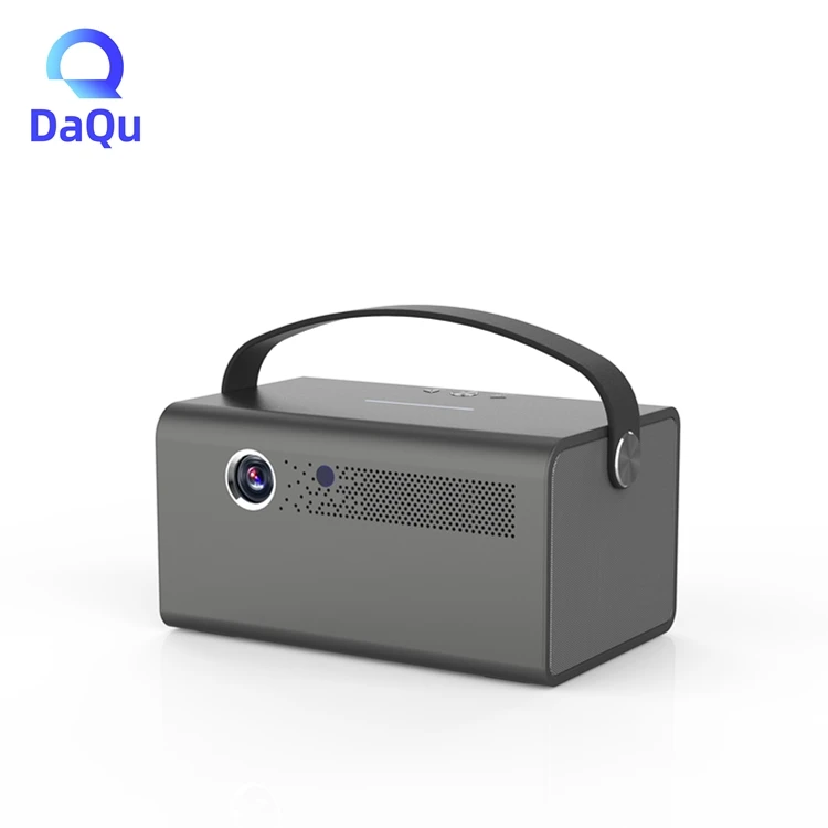 V7 Education Entertainment Meeting Using Android 9 DLP 3D Mini Projector 2G 32G 1280*800P 500ANSI Lumens Daytime 4K Projector V7