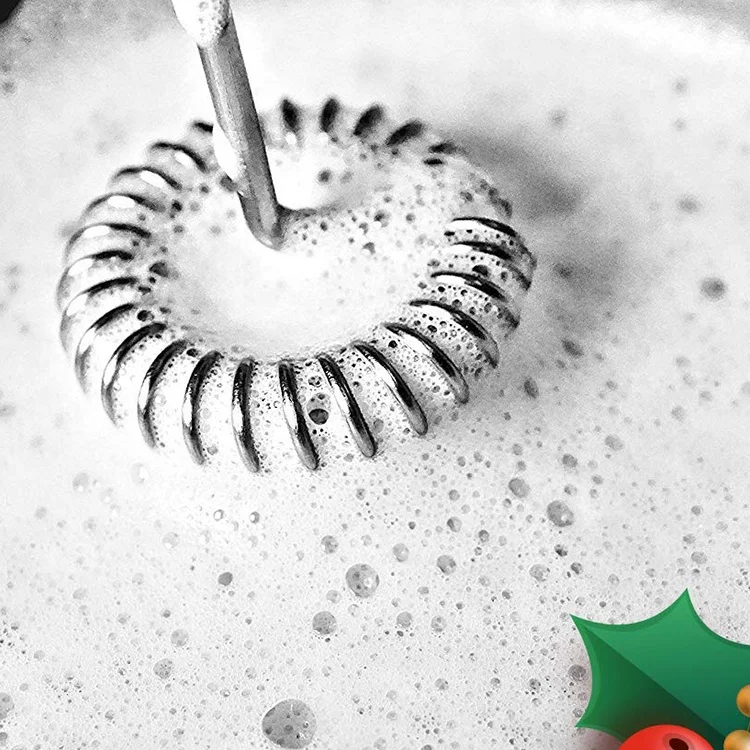 Promotional Battery Operated Automatic Electric Milk Frother Hot Promotional Gift Stainless Steel