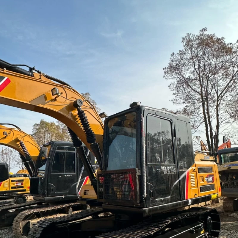 SANY Customized Hydraulic System Japan Imported Isuzu 4JJ1 Gear Bearing & Gearbox Core Components 10 Ton Operating Weight-SY135