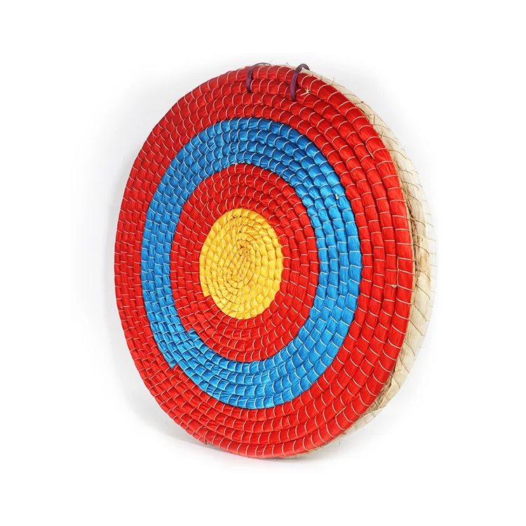 
compound bow shooting target Hand Knitting Straw Rope target for bow 