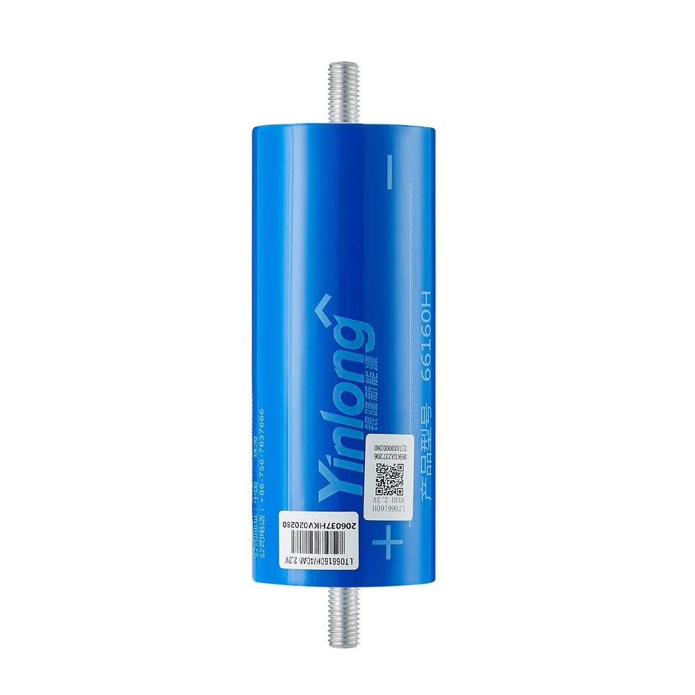 Original Brand New Yinlong 2.3V 35Ah 40Ah 45Ah Cylindrical Lithium Titanate LTO 66160F 66160H 66160K 35Ah 40Ah 45Ah Battery pack