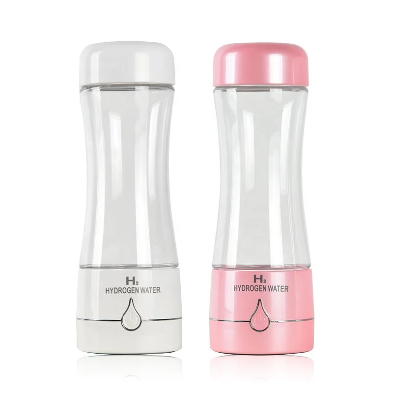High Capacity 350ml home health intelligent portable alkaline generator machine Cup pure H2 rich hydrogen water bottle