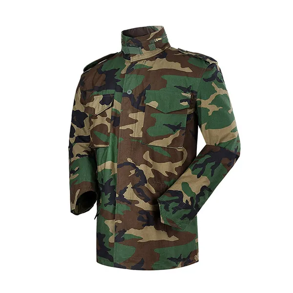 Plain Color M65 Jacket Tactical Combat Winter Jacket
