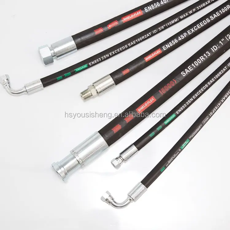 Railway hose hydraulic oil pipe high pressure pipe