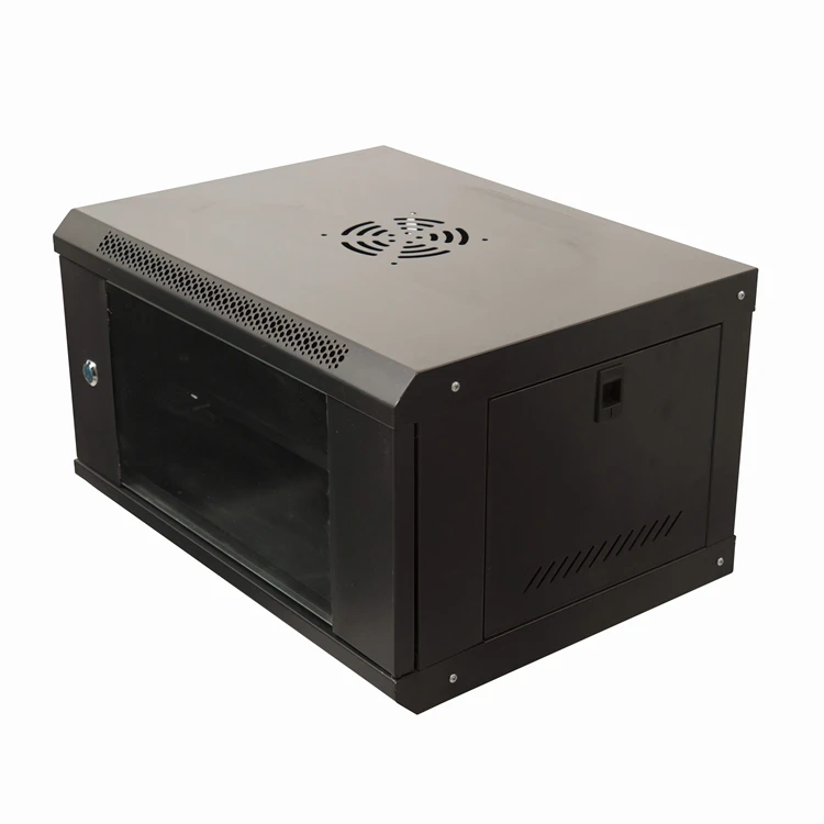 Made in China server rack case  Static loading 60 kg 19 inches rack Wall hanging 6U server cabinet