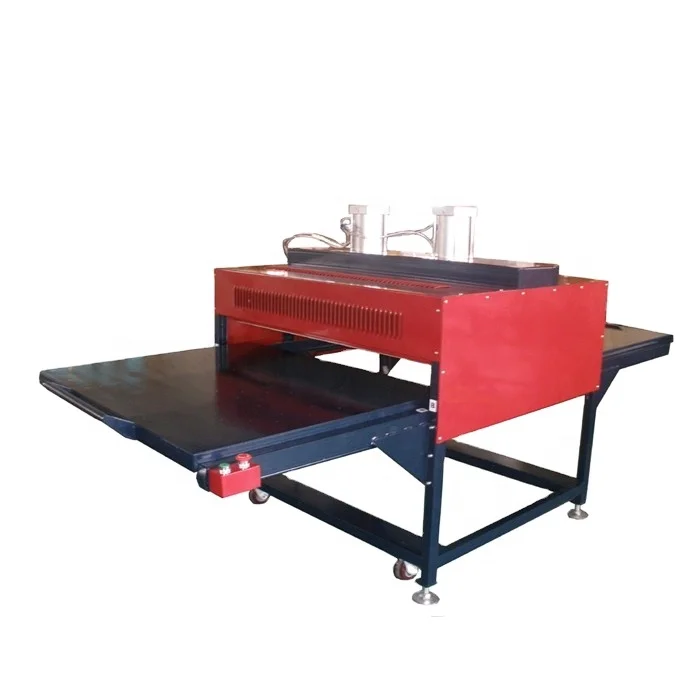 Large format Pneumatic tshirt printing machine heat transfer 100x120 heat press machine