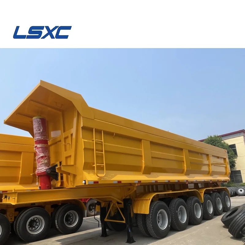 Лидер продаж U-образный передний подъемник 60 тонн 6 осей сверхмощный самосвал