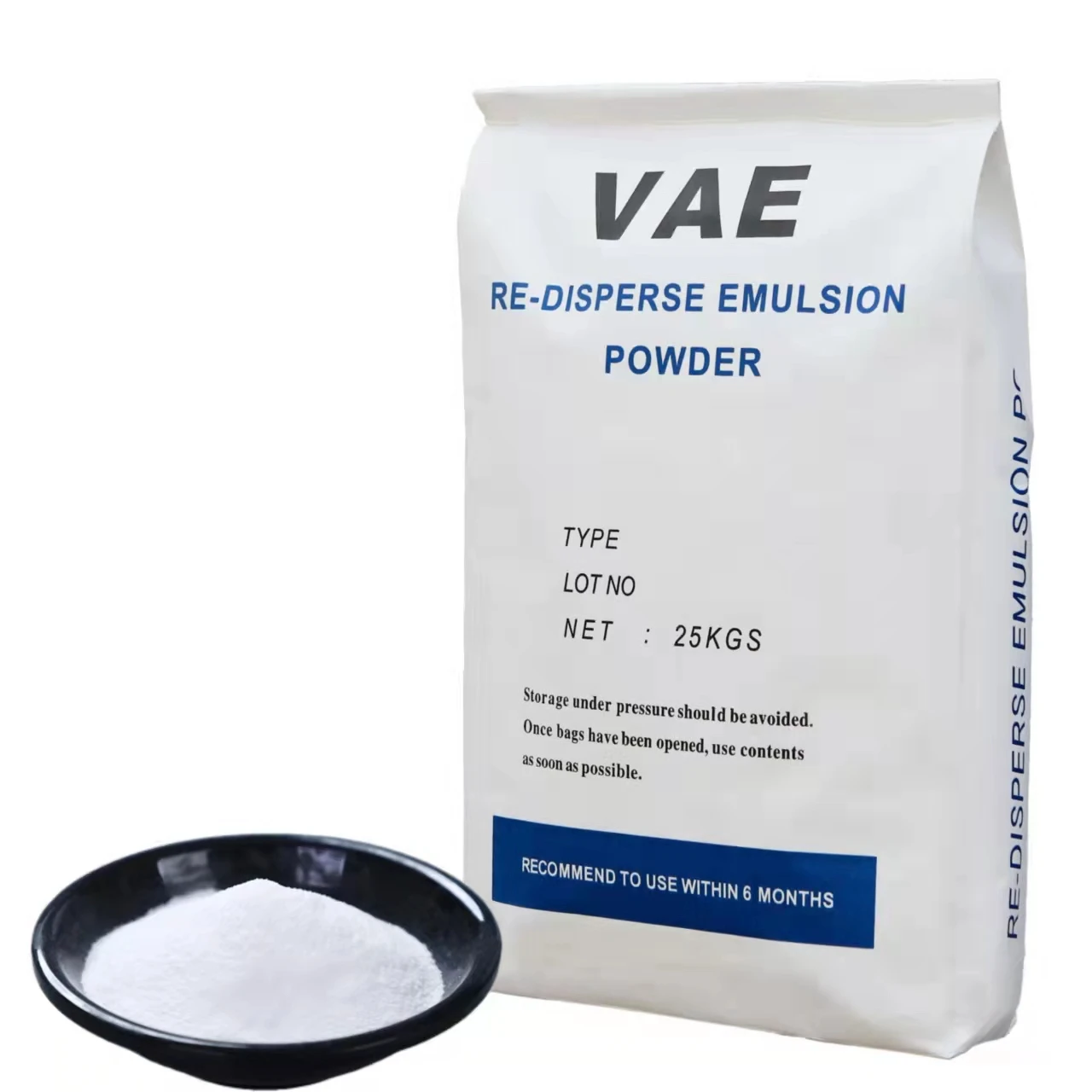 White Wall Cement Based Glue Tile Grout RDP Water Proofing Plaster Redispersible Polymer Powder