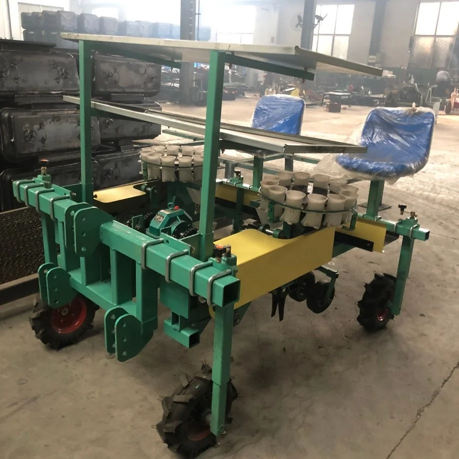 2ZBZ-1A self-propelled beet seedlings transplanting machine vegetable seed planter fully automatic crop transplanter wholesale
