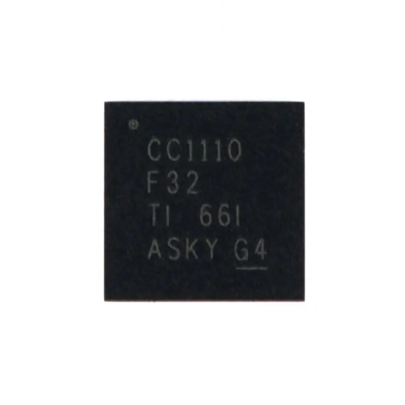 Радиочастотный ПРИЕМОПЕРЕДАТЧИК IC RF CC1110F32RHHR-системы на кристалле (SoC) Sub-1GHz SoC с микроконтроллером (MCU)