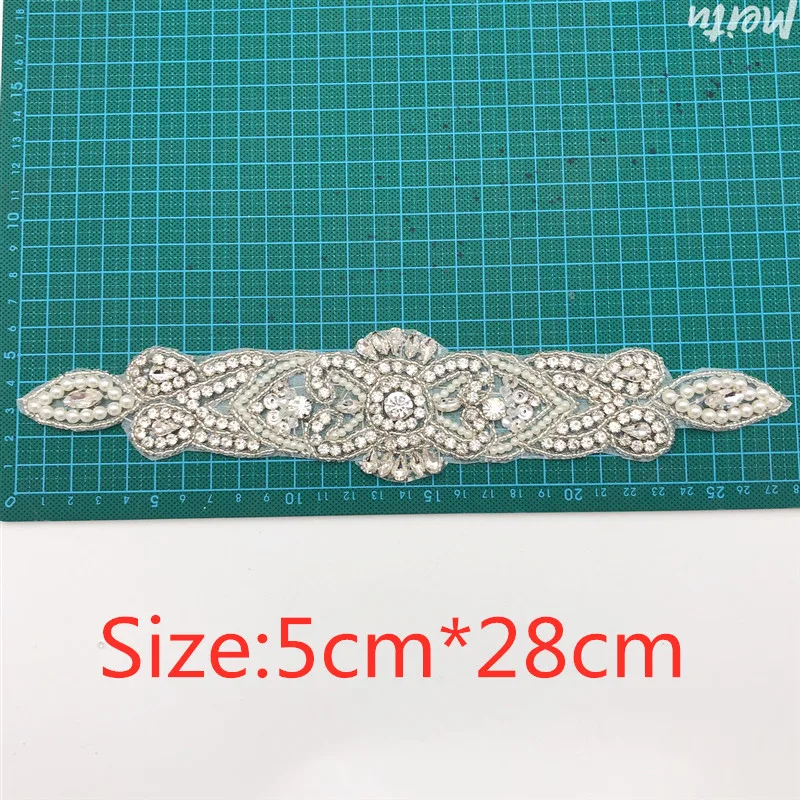 Популярная аппликация для одежды, сумок и обуви в форме стеклянных бусин