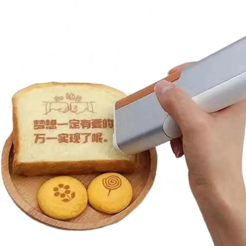 New Cheap Mini Food Printer Pen Edible Handheld Cake Printing Machine  Handheld DIY Food Printer