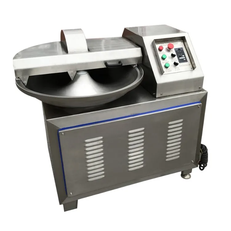  Automatic meat emulsify bowl cutter machine stainless