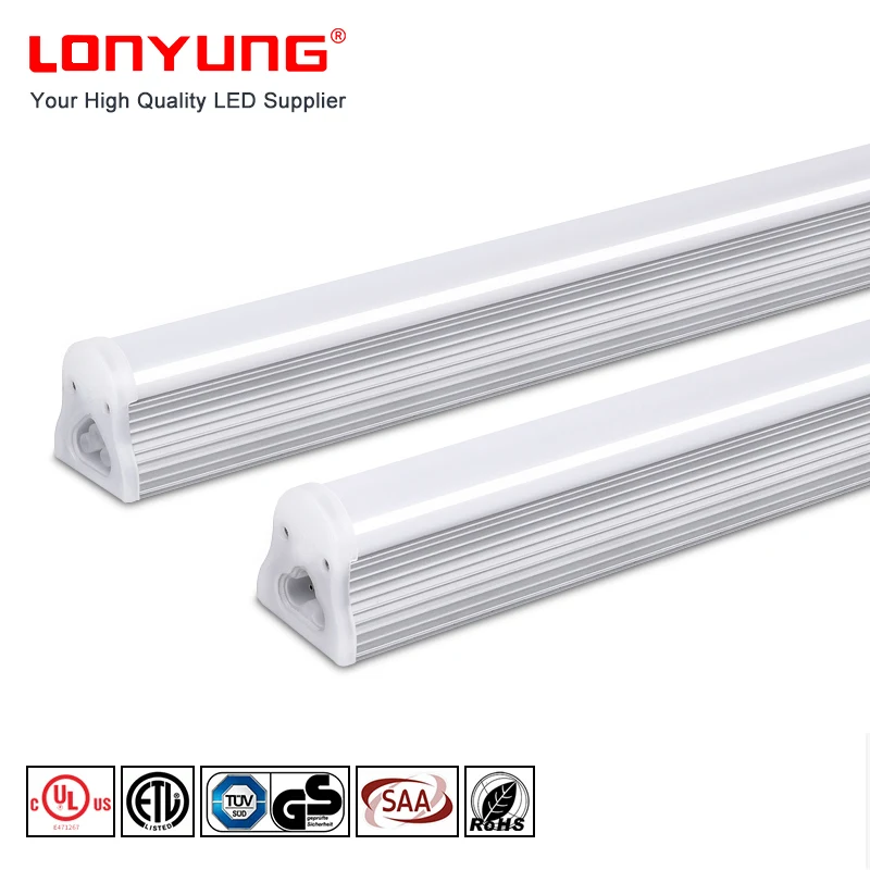 DLC 12 Inch 1200mm 18-19 Watt T8 Integrated Led Batten Tube Light, 28W 8Ft 40W  Replacement Fluorescent 1500mm Led Tube T8 Lamp