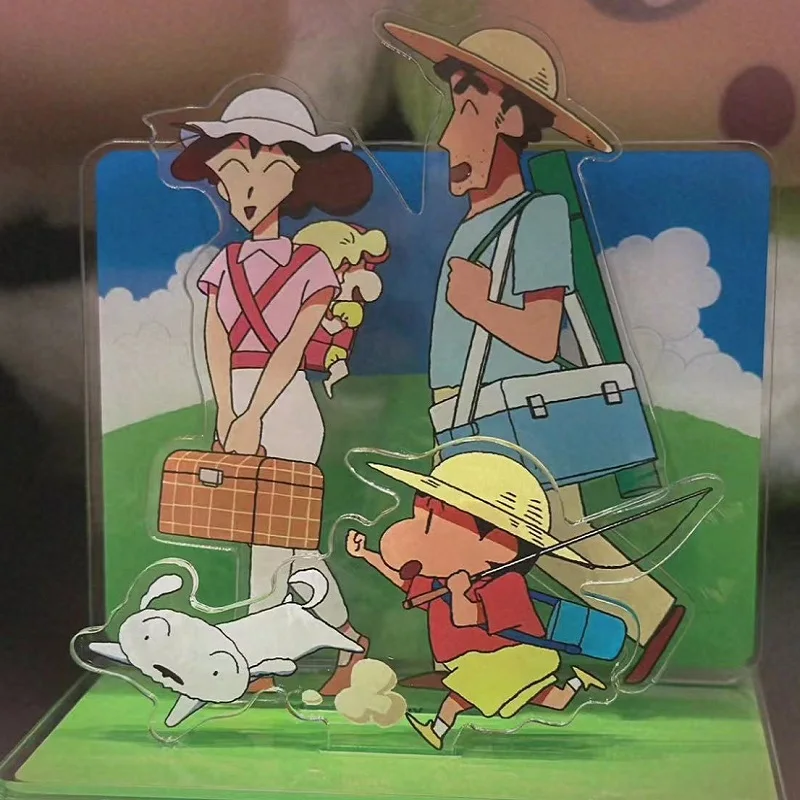 Customized Acrylic 3D Carton Display New Model Acrylic Anime Figure Standee For Desk Top Acrylic Anime Scene Display