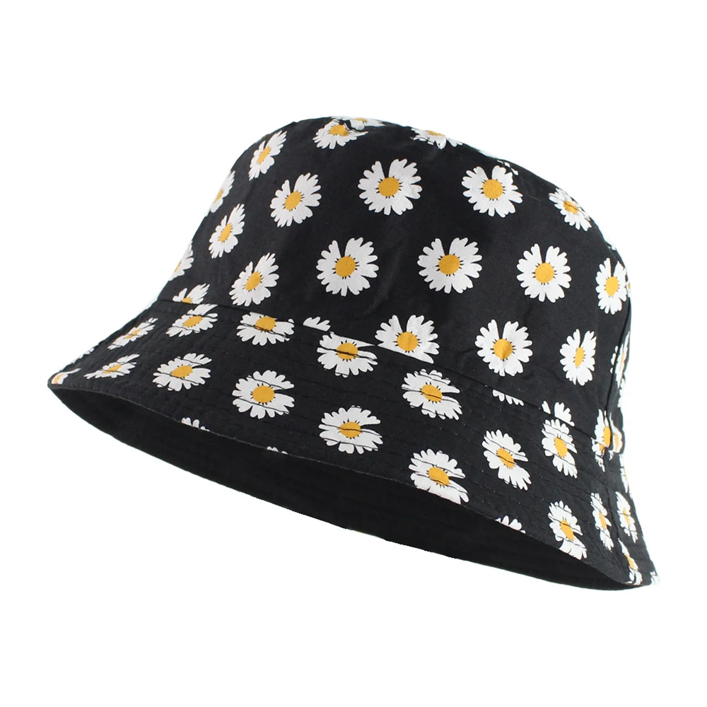 Flower Butterfly Custom All Over Print Bucket Hat Pattern Women Tie Dye Custom Logo Printed Unisex Embroidered Bucket Hats