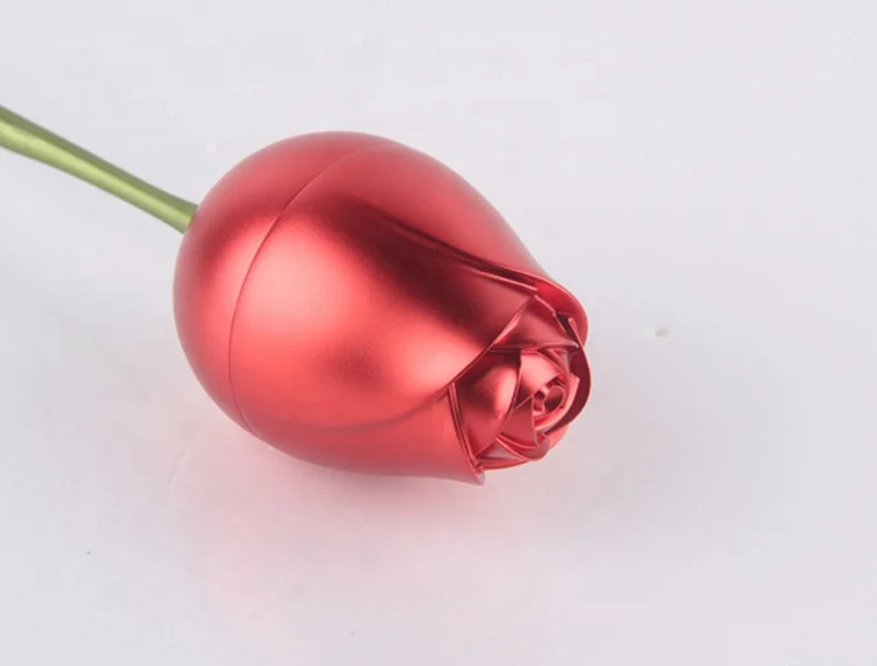 FC-9002 artificia flower metal rose plating arts and crafts valentine gifts