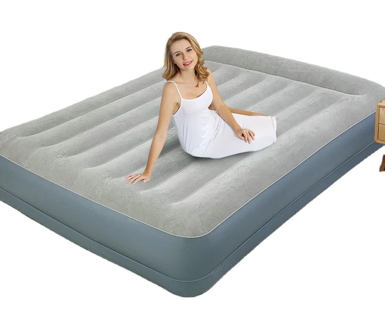 Intex 64118 1.52m*2.03m*30cm Resistant Airbed QueenSize Dura Beam Pillow Rest Mid Rise  Inflatable Furniture Mattress
