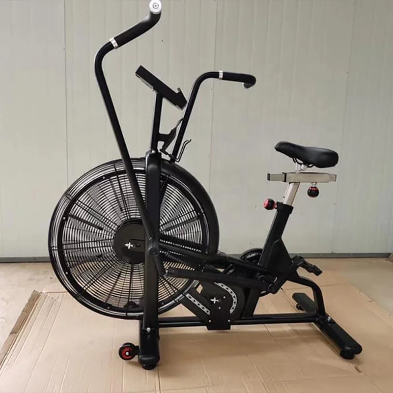 Factory Directly Sell Cycling Stationary Bicycle Exercise Bodybuilding Indoor Fitness Equipment Air Bike For Cardio Training
