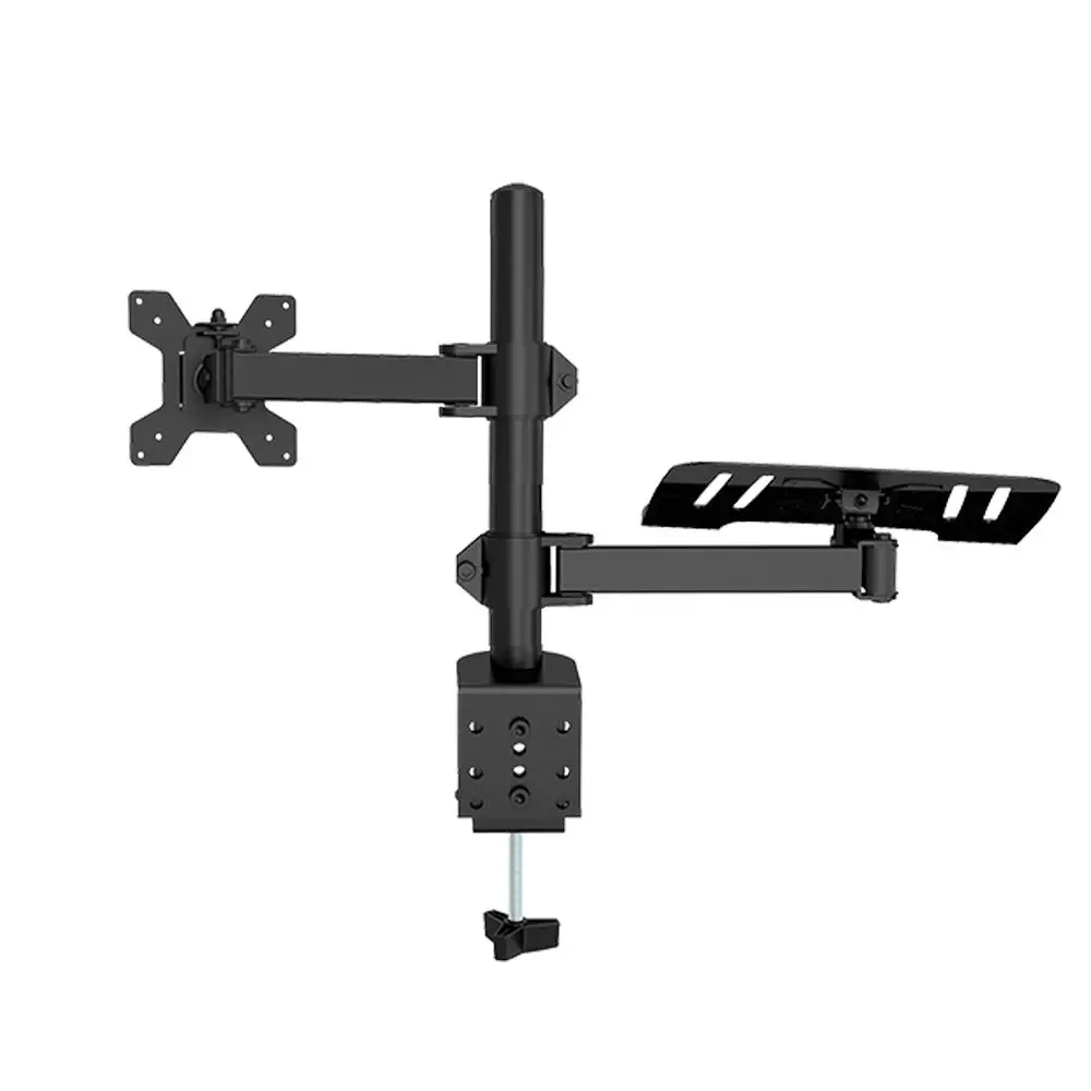 Laptop Monitor Stand Arms Dual Monitor Mount Bracket Laptop and LCD Monitor Arm Laptop Mount Stand