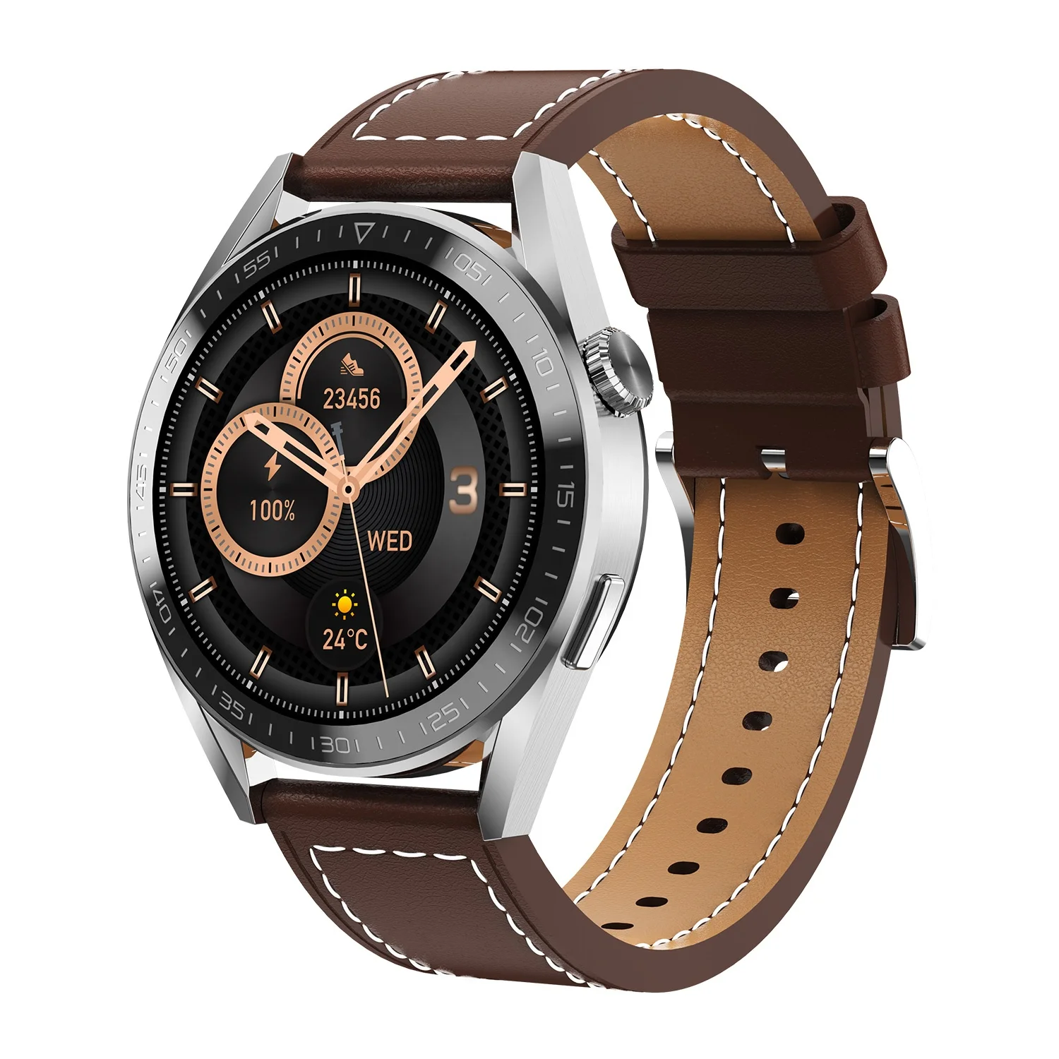 New Arrival ET3 Smart Watch 1.32inch Phone Calling AI Voice NFC Wristband Heart Rate Monitor OEM ODM Smartwatch ET3 PRO