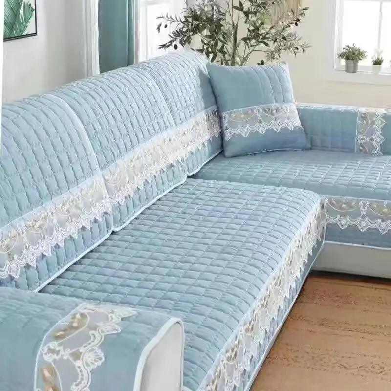 Four Seasons Universal Fabric Anti-Skid Simple Modern All Inclusive Living Room Cushion Full Sofa Slipcovers