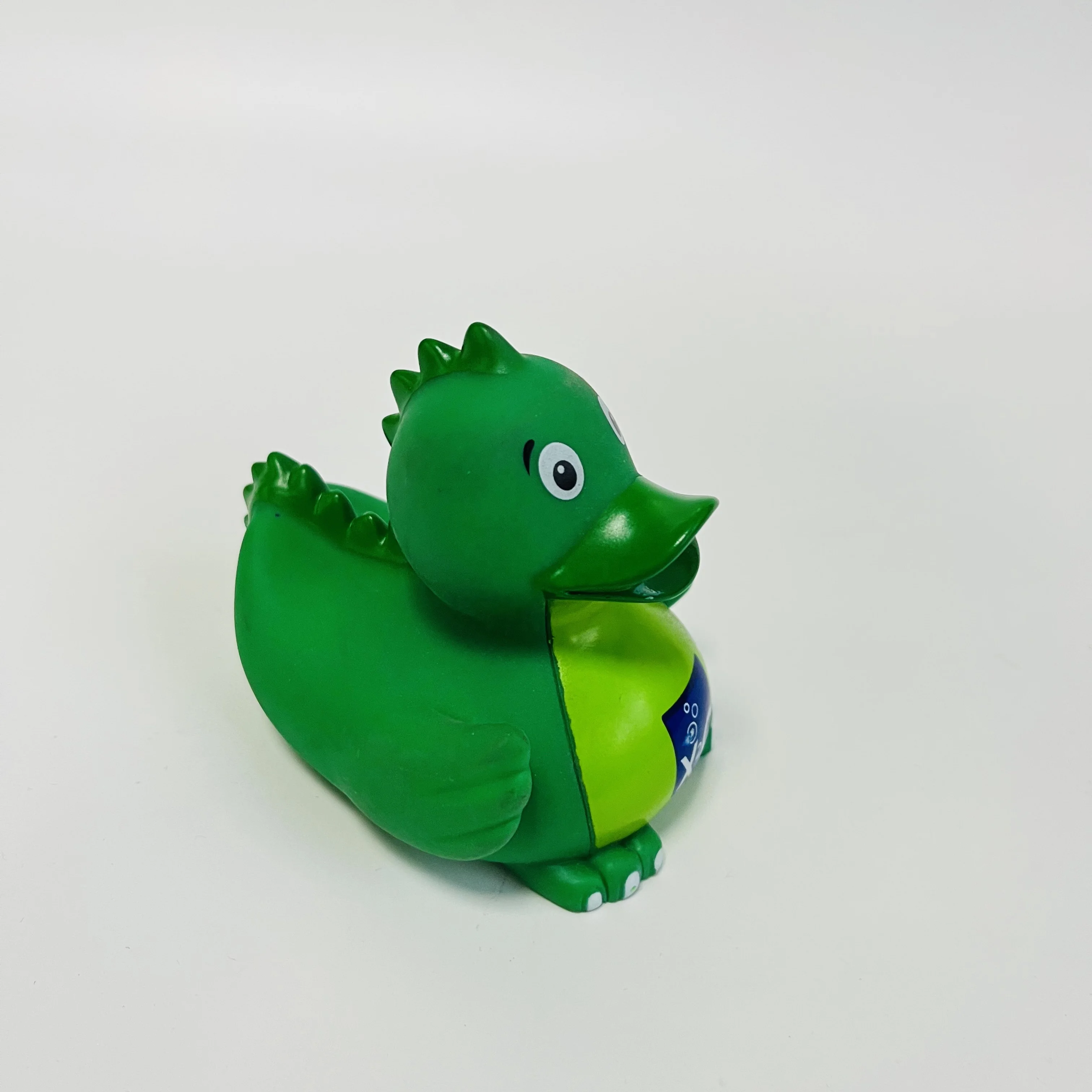 Customized   Yellow  Rubber  dinosaur duck  baby  bath toy