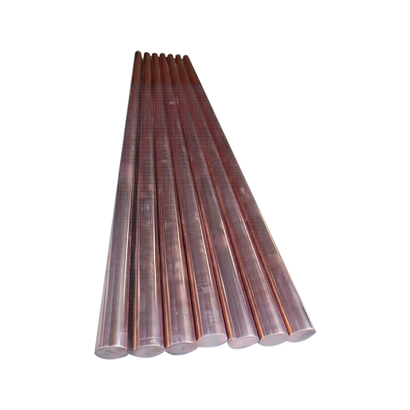 Customizable Pure Copper Round Bar C18150 CuCrZr Chromium Zirconium Alloy /rod Price Per kg