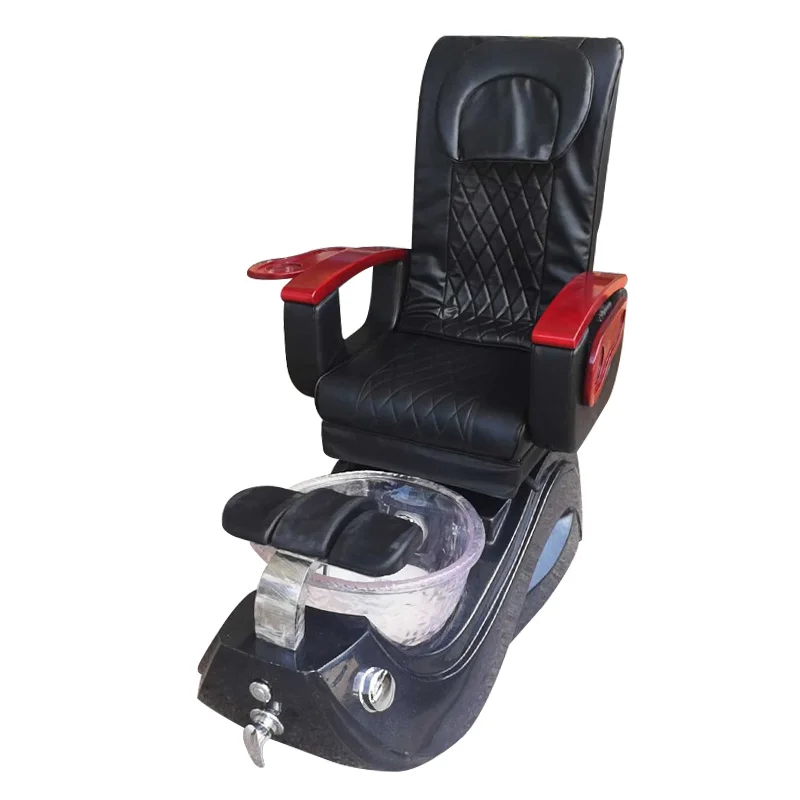 OEM Beauty Nail Salon Furniture Foot Spa Massage Chairs pedicure chair with pedicure bowl for beauty shop