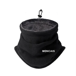 Winter Warmer Face Fleece Bandana Scarf Sports Skiing Tube Neck Gaiter Fleece Cover Thick Hiking Cycling Bandana for Men Women